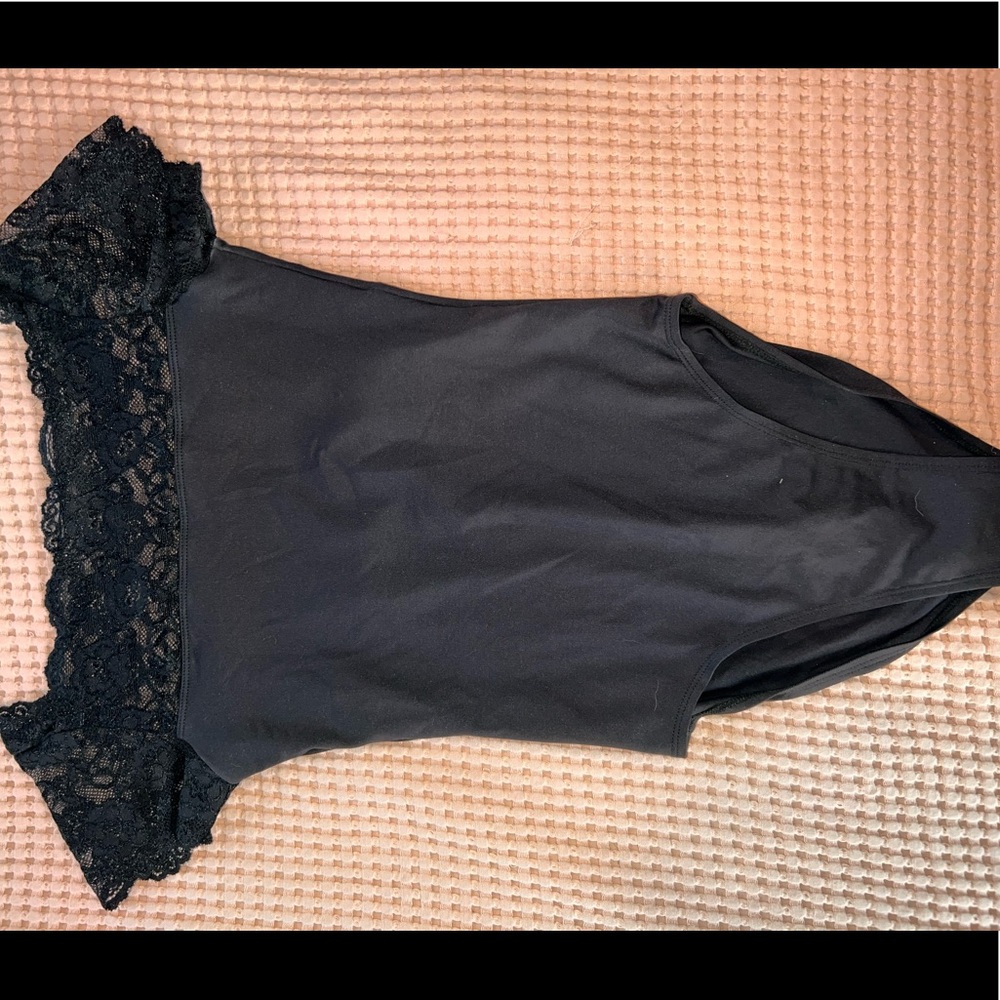 Gaynor Minden Cap Sleeve Leotard